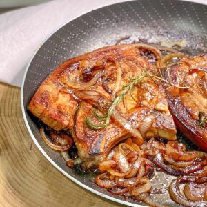 Bisteca de porco na pressão com cebola ana maria braga palmirinha