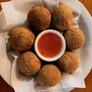 Bolinho de feijoada simples