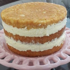 Bolo afogado de 4 leites roça fofinho