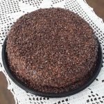 Bolo de chocolate para aniversário