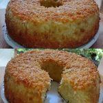 Bolo de coco macio