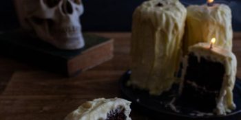 Bolo de dia das bruxas