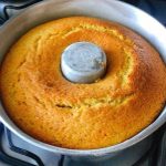 Bolo de fubá cozido