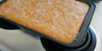 Bolo de fubá gigante