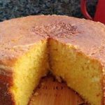 Bolo de milho com cuscuz