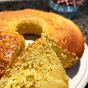 Bolo de milho com whey