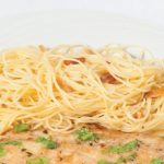 Cabelo de anjo ao alho