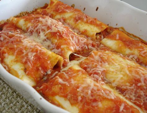 Canelones de carne italiano ana maria tudo gostoso