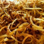 Crispy de cebola caramelizada