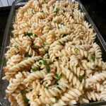 Macarrão parafuso ao alho e óleo