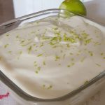 Mousse de limão rápido fácil simples