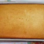 Pão de ló de água quente tudo gostoso