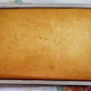 Pão de ló de água quente tudo gostoso