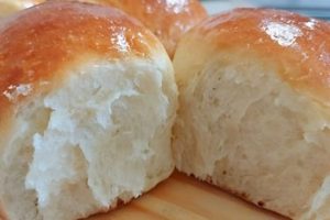 Pão de vinagre sem sovar