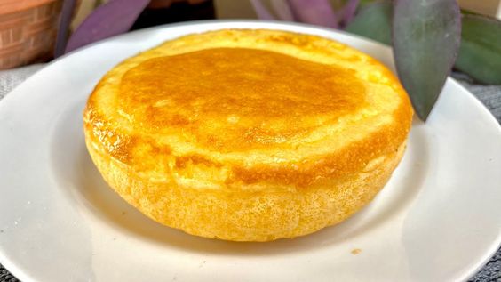 Pão feito com maizena queijo requeijao