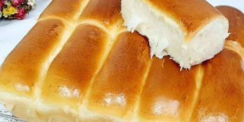 Pão caseiro de liquidificador para o café da manhã
