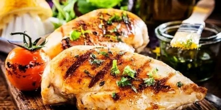 Peito de frango com ervas finas na airfryer