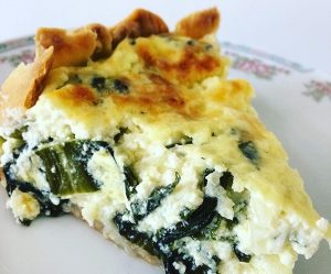 Quiche com verduras