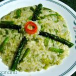 Risoto de aspargos tudo gostoso simples