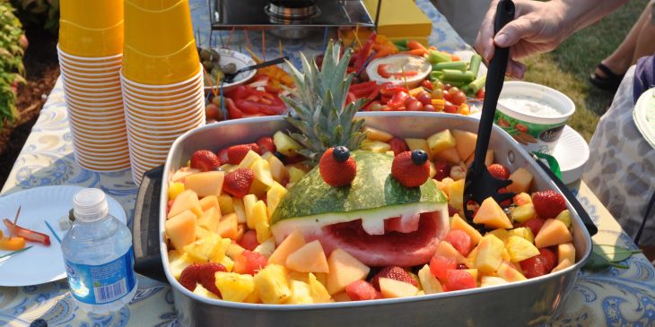 Salada de frutas de Dia das Crianças