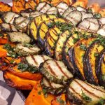 Salada de legumes grelhados