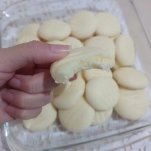 Sequilhos de leite condensado com ninho