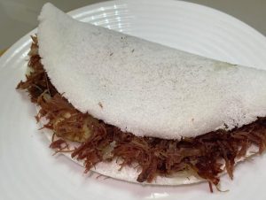 Tapioca de charque do Nordeste