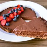 Torta de chocolate amargo