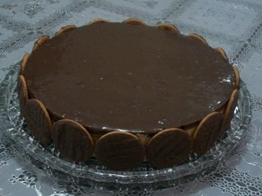 Torta de ganache holandesa nata cream chease