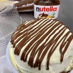 bolo vulcão Ninho com Nutella tudo gostoso