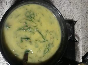 Caldo verde sem carne