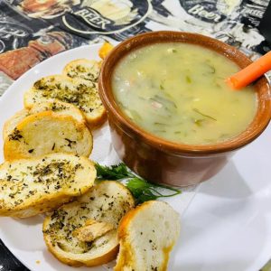 Caldo verde sem carne
