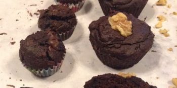 cupcake fit de chocolate