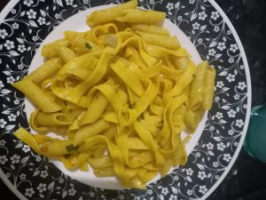 Macarrão ao Molho de Açafrão