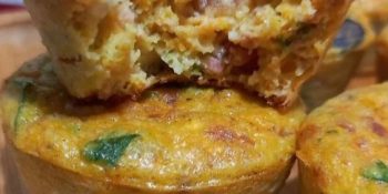 muffin salgado na airfryer