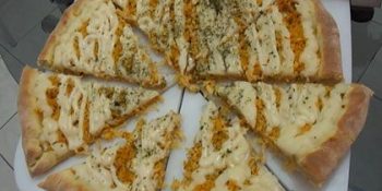 pizza de liquidificador de frango