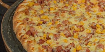 pizza de liquidificador de mussarela