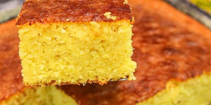 receita de bolo de milho low carb