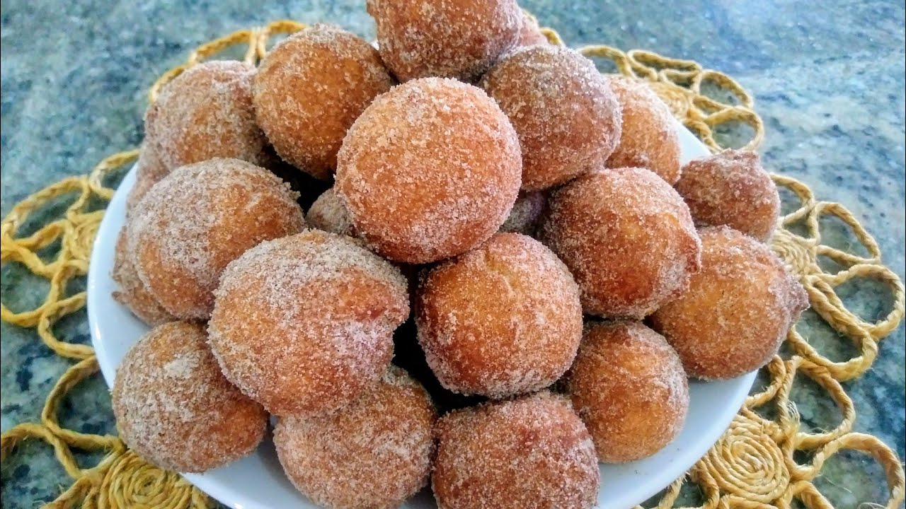 receitas de bolinhos de chuva