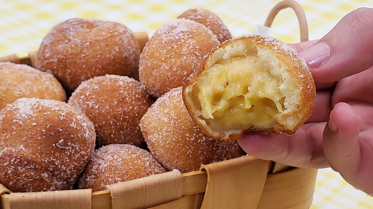 receitas de bolinhos de chuva