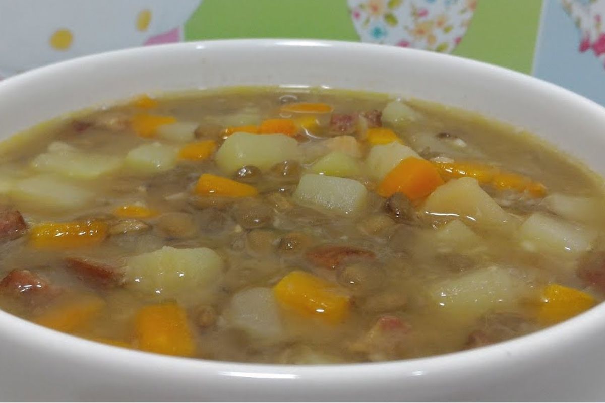 receitas de caldo com calabresa