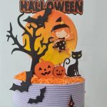 topo de bolo dia das bruxas