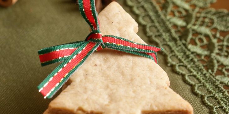 Biscoito de polvilho de natal