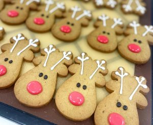 Biscoito de polvilho de natal