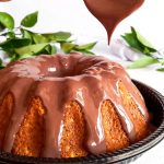 Bolo de cenoura para aniversário