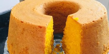 Bolo de cenoura sem leite