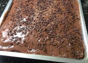 Bolo de chocolate de 2 kg