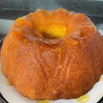 Bolo de laranja com aveia