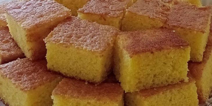 Bolo de laranja com iogurte