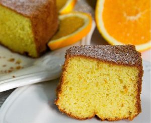 Bolo de laranja com maionese